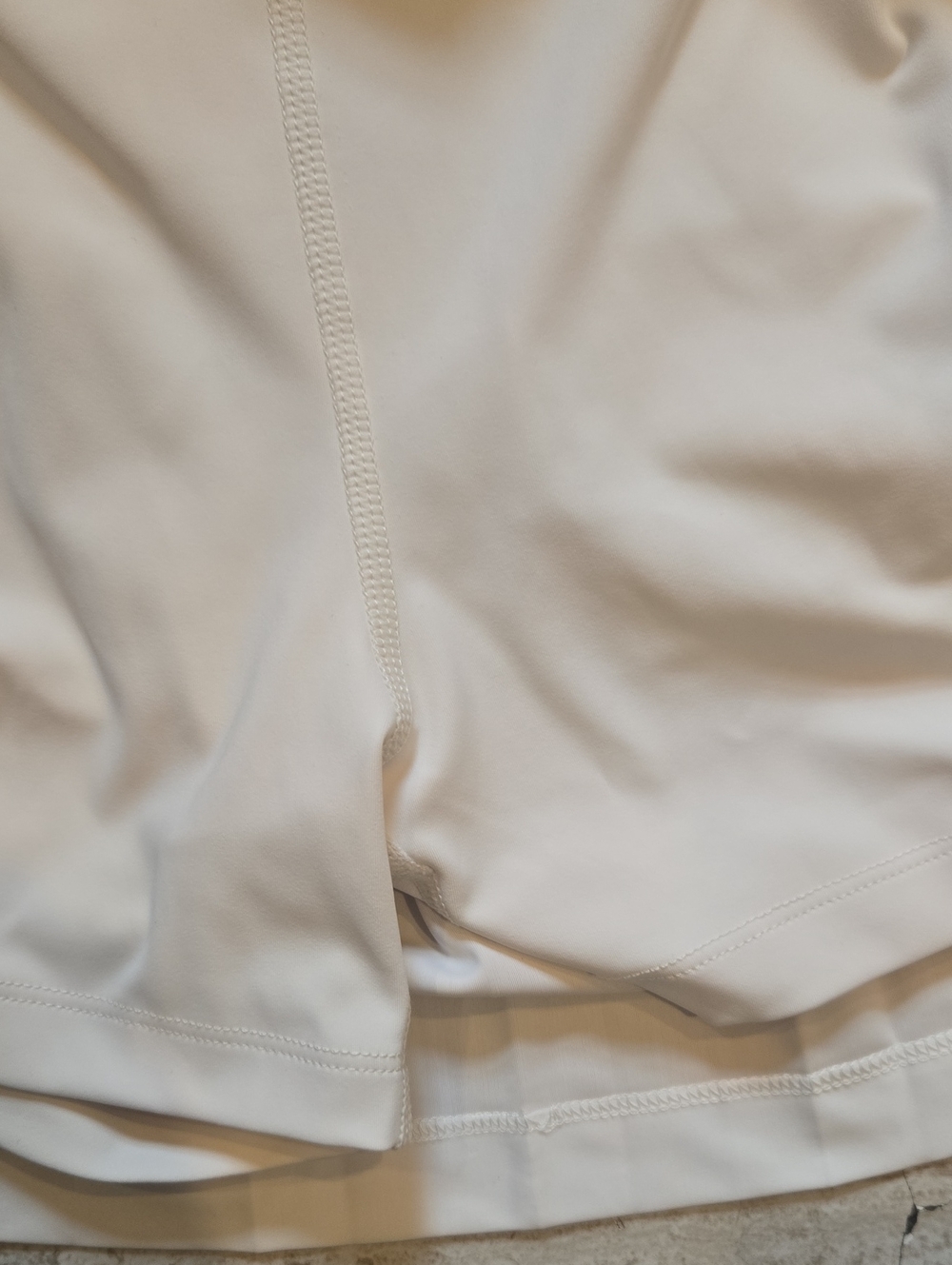 Prince Pickleball Creamy White Pleated Leisure Skort Dress - Picture 5 of 12